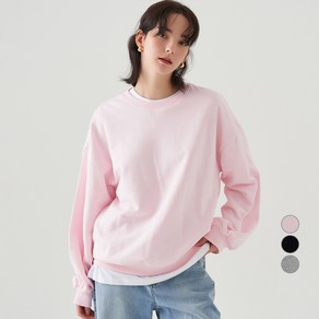 ELLE PARIS 데일리 기모 스웻셔츠