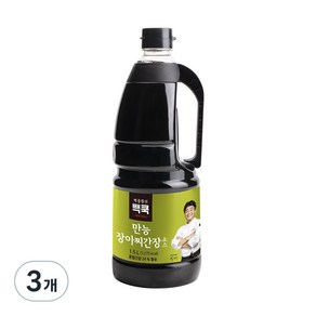 백종원의 만능 장아찌 간장소스, 1.5L, 3개