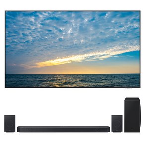 삼성전자 4K UHD Neo QLED TV + 사운드바 세트, 138cm(55인치), KQ55QND83BFXKR, 벽걸이형 X HW-930D (사운드바), 방문설치