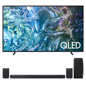 삼성전자 4K UHD QLED 스마트 TV + 사운드바 세트, 163cm(65인치), KQ65QD67AFXKR, 스탠드형 X HW-930D (사운드바), 방문설치