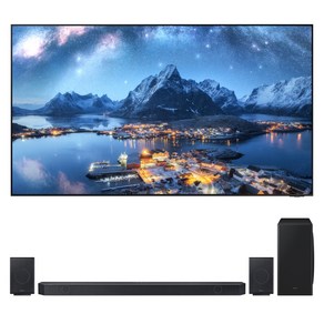 삼성전자 8K UHD Neo QLED TV + 사운드바 세트, 189cm(75인치), KQ75QND800FXKR, 벽걸이형 X HW-930D (사운드바), 방문설치