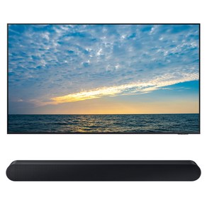 삼성전자 4K UHD Neo QLED 스마트 TV + 사운드바 세트, 214cm(85인치), KQ85QND83BFXKR, 벽걸이형 X HW-S60D (사운드바), 방문설치