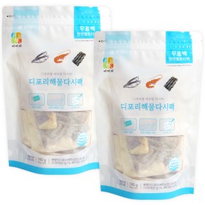 석하 진한 국물용 디포리 해물 다시팩 10p, 180g, 2개