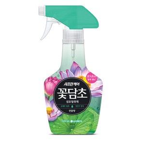 샤프란 꽃담초 섬유탈취제 연꽃향 본품, 400ml, 1개