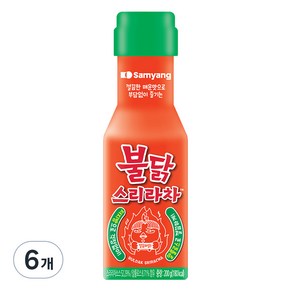 불닭 스리라차, 200g, 6개