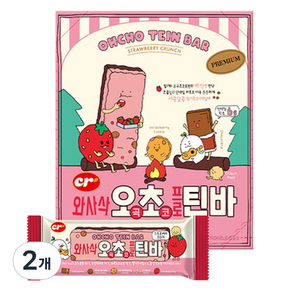 씨알로 오초틴바 스트로베리 크런치 12p, 360g, 2개