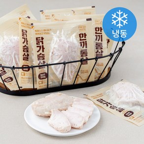 한끼통살 닭가슴살 화이트머쉬룸 (냉동), 100g, 10개