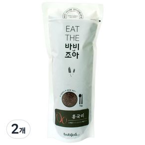 바비조아 홍국미, 1kg, 2개