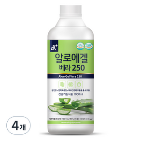 DR 알로에겔 베라250, 1L, 4개