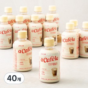 아카페라 카페라떼, 240ml, 40개