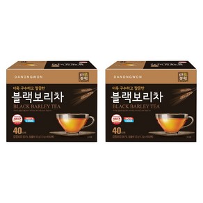 다농원 블랙보리차, 1.3g, 40개입, 2개