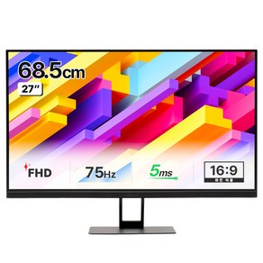 인터픽셀 FHD 75Hz 평면 초슬림 모니터, 68cm, IP2722(일반)