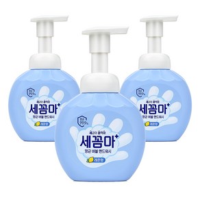 세균아꼼짝마 향균 버블 핸드워시 레몬향, 250ml, 3개