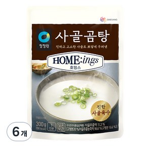 호밍스 사골곰탕, 6개, 300g