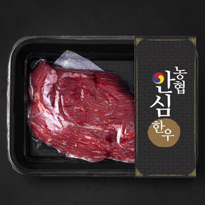 농협안심한우 양지 덩어리 1등급 국거리 수육 장조림용 (냉장), 300g, 1팩