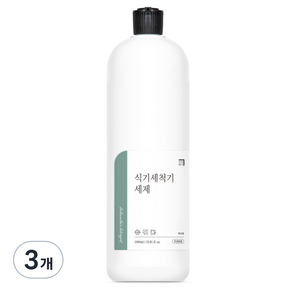 살림백서 식기세척기 세제 액상형, 1000ml, 3개