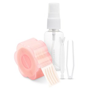 메리쏘드 왕누니 쌍테 레이스 L 본품(360매)+Y스틱+집게+30ml 공병, 혼합색상, 1세트