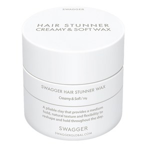 스웨거 헤어 스터너 왁스 크리미 앤 소프트, 50g, 1개
