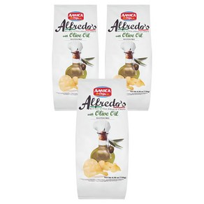 아미카칩스 알프레도 올리브오일 감자칩, 130g, 3개