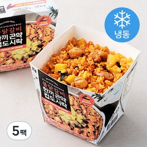 오쿡 불닭갈비 한끼 곤약 컵도시락 (냉동)