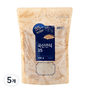 태광선식 국산선식35, 5개, 700g