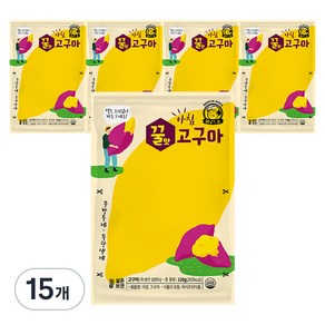 아침 통고구마, 120g, 15개