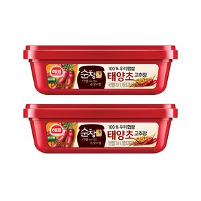 순창궁 100% 우리햅쌀 태양초 고추장, 170g, 2개