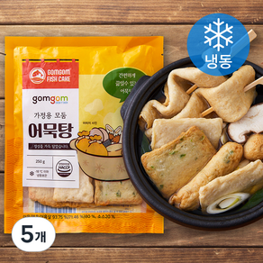 곰곰 가정용 모둠 어묵탕 (냉동), 250g, 5개