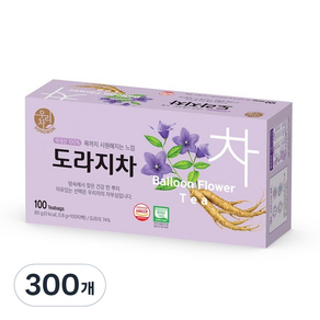 우리차 도라지차, 0.8g, 100개입, 3개