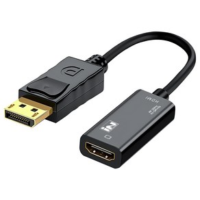 인네트워크 Displaypot 1.2 to HDMI 컨버터 케이블 IN-DPH19, 1개