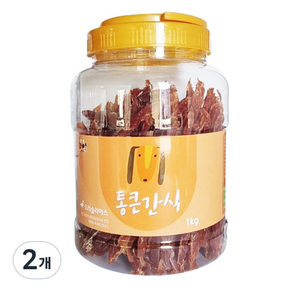 통큰간식 오리슬라이스 1kg, 2개, 오리고기