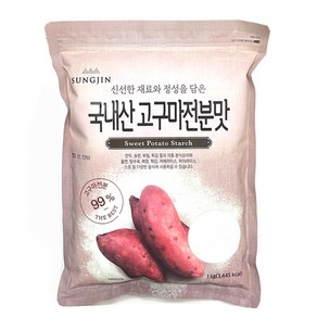 성진 국내산 고구마전분맛, 1kg, 1개