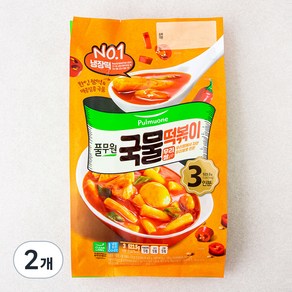 풀무원 우리쌀 국물떡볶이 3인분, 523.5g, 2개