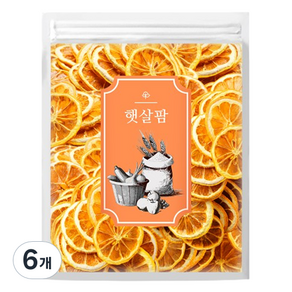 햇살팜 건조 레몬 슬라이스, 6개, 50g