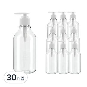 병도매닷컴 ARB200투명 공병 디스펜서펌프 206 200ml, 흰색, 30개