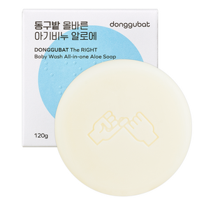 동구밭 올바른 아기비누 알로에, 100g, 1개