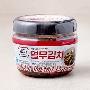 종가 시원하고 맛있는 열무김치, 290g, 1개