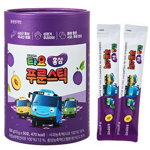 천지인 타요 홍삼 푸룬스틱 50p