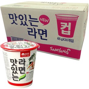 삼양 맛있는라면 컵라면 소컵 65g