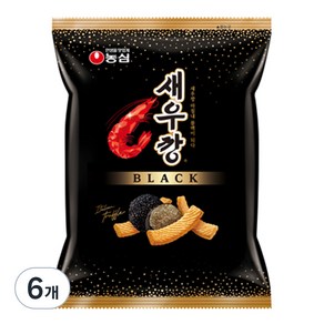 새우깡 블랙, 105g, 6개