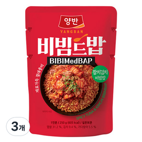 동원 양반 비빔드밥 참치김치 비빔밥 포켓