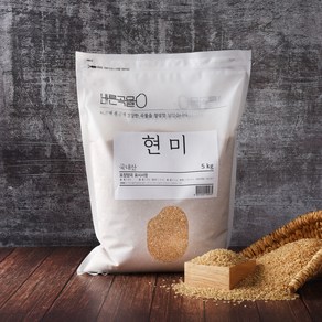 바른곡물 국산 현미, 5kg, 1개