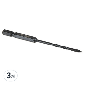 이엑스파워 4날 만능드릴비트 3.5mm EMD-35, 3개