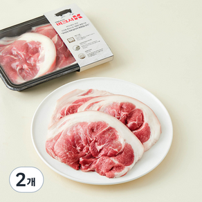 버크셔K 앞다리 구이용 (냉장), 500g, 2개