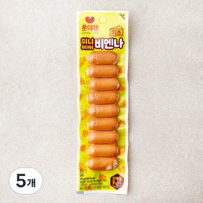 롯데햄 미니 비엔나 치즈 소시지, 70g, 5개