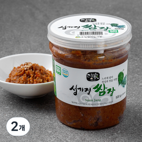 담가 성가정 쌈장, 500g, 2개