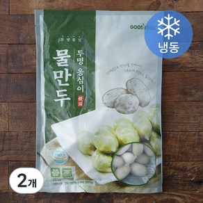 투명 옹심이 물만두 (냉동), 1kg, 2개