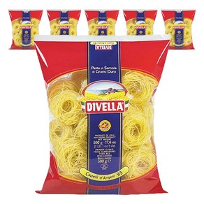 디벨라 까펠리 엔젤헤어 파스타, 500g, 6개