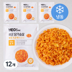 허닭 닭가슴살 깍두기 곤약볶음밥 (냉동), 250g, 12개