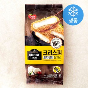 동원 퀴진 크리스피 돈까스 모짜렐라 치즈 (냉동), 450g, 1개